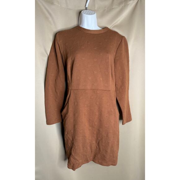 Hutch Copper Bubble Knit Lennon Dress 1X - Picture 7 of 12
